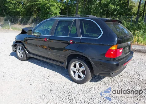 2001 BMW X5 4.4 из США, поврежденный, VIN WBAFB33571LH27018